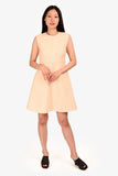 Louis Vuitton Cream Midi Dress Size 40