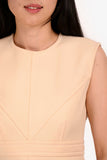 Louis Vuitton Cream Midi Dress Size 40