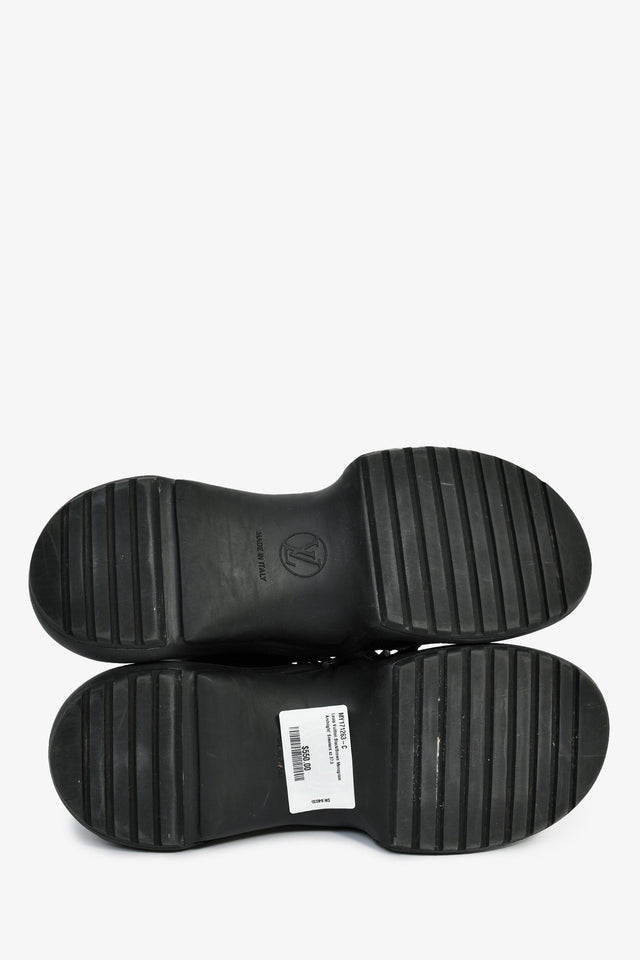 Louis Vuitton Black/Brown Monogram 'Archlight' Sneakers Size 37.5