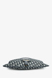 Christian Dior Navy Oblique Jacquard Clutch