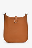 Hermes 2023 Gold Togo Leather Mini Evelyne TPM 16 Crossbody