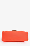 Hermes 2016 Orange Canvas/Tan Leather Herbag 31