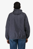 Prada Navy Logo Nylon Triangle Windbreaker Jacket Size 40