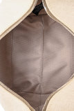 Hermes Beige/Yellow Canvas Bride-A-Brac Small Case