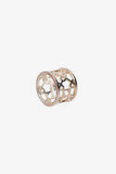 Hermes Sterling Silver Chaine d'Ancre Passerelle Ring