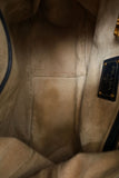 Prada Blue Soft Calf Leather Hobo Bag