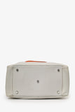Hermes 2013 Light Grey Clemence Leather Lindy 30