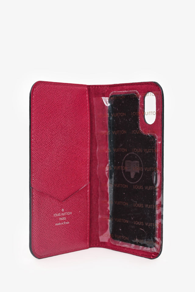Louis Vuitton Cherry Epi iPhone X/XS Folio Case