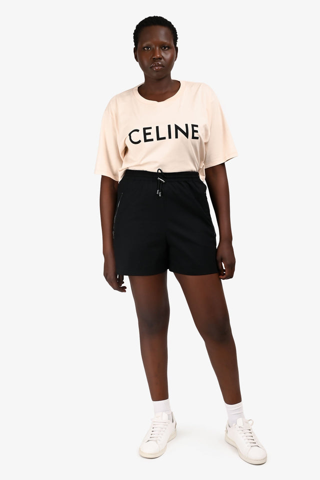 Christian Dior Black Nylon Shorts Size 6 US