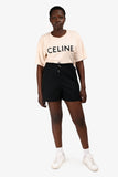 Christian Dior Black Nylon Shorts Size 6 US