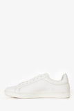 Louis Vuitton White/Blue Leather Logo Low Top Sneakers Size 5
