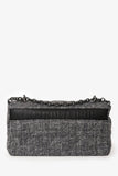 Christian Dior 2022 Grey Tweed Medium Caro Bag