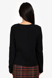 Hermes Navy Cotton Knit Zip Up Sweater Size 36