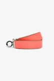Hermes Coral Leather Double Tour Bracelet