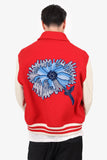 Louis Vuitton x Yayoi Kusama Psychedelic Flower Embroidered Varsity Jacket Size 54