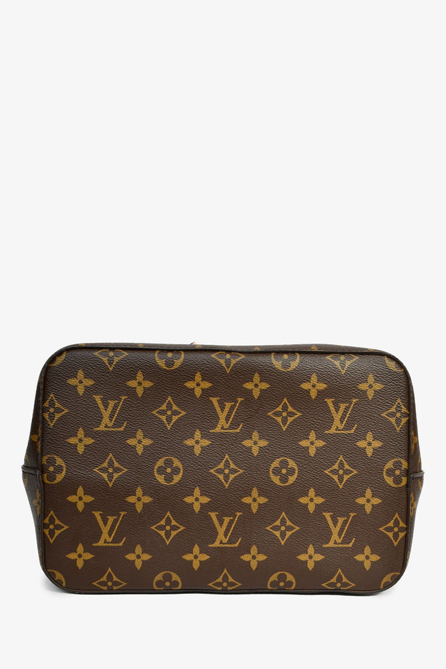 Louis Vuitton 2017 Monogram/Pink 'Neo Noe' MM Bucket Bag with 2 Straps