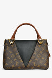 Louis Vuitton 2020 Monogram/Black 'V' Tote BB with Strap