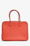 Hermes 2015 Orange Evercolour Leather Plume 32 Top Handle Bag