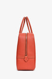 Hermes 2015 Orange Evercolour Leather Plume 32 Top Handle Bag