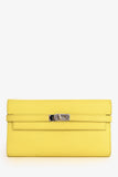 Hermes 2013 Yellow Epsom Kelly Wallet