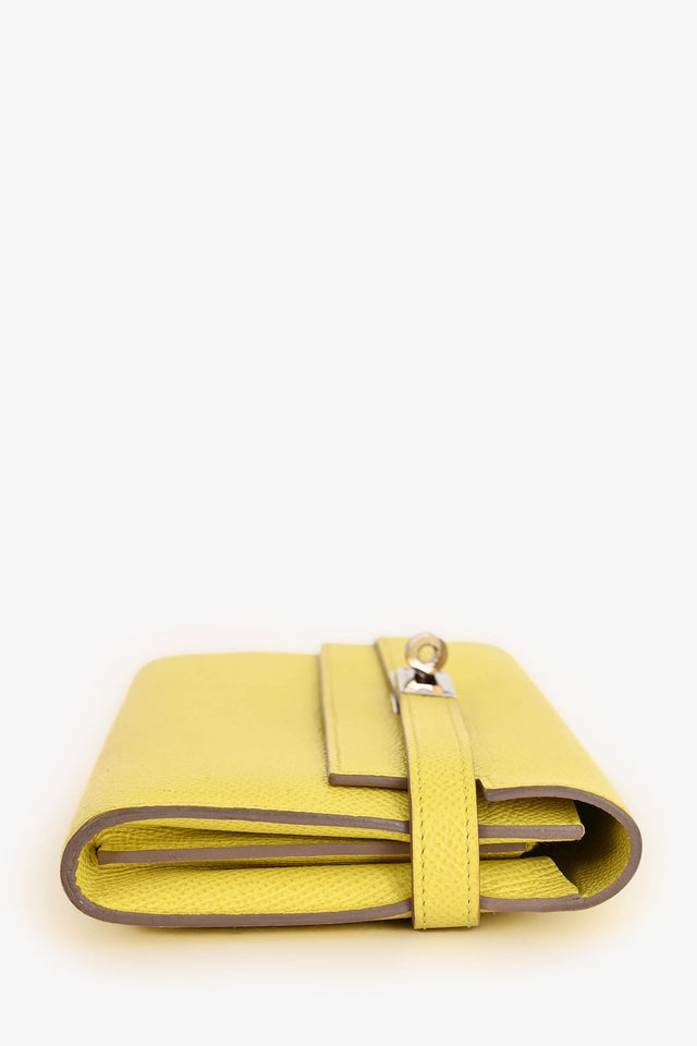 Hermes 2013 Yellow Epsom Kelly Wallet