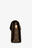 Louis Vuitton 2020 Monogram Canvas/Leather Pochette Metis Crossbody