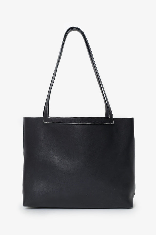 Hermes Black Swift Cabasellier 31 Tote