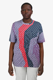 Louis Vuitton Purple/Red Monogram/Star T-shirt Size M Mens