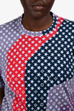 Louis Vuitton Purple/Red Monogram/Star T-shirt Size M Mens