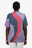 Louis Vuitton Purple/Red Monogram/Star T-shirt Size M Mens