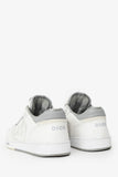 Christian Dior White Leather Oblique Low-Top Sneaker Size 36