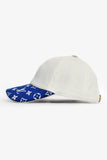 Louis Vuitton White/Blue Fabric Baseball Hat