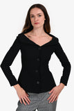 Christian Dior Black Tailored Blazer Size 8