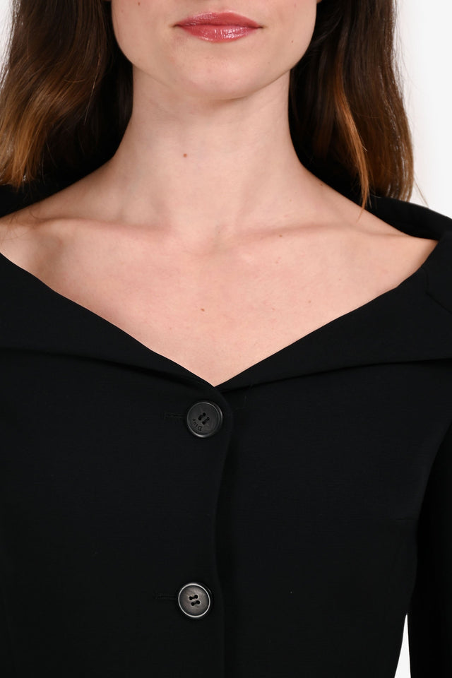 Christian Dior Black Tailored Blazer Size 8