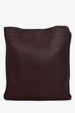 Hermes Burgundy Leather Toudou Shoulder Bag