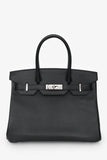 Hermes 2017 Black Epsom Birkin 30