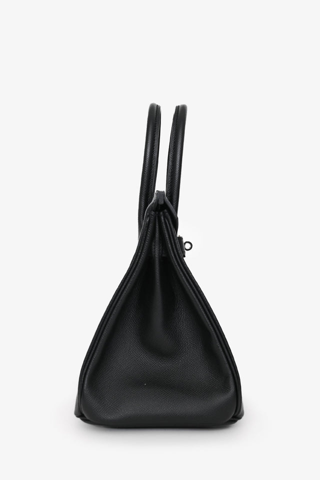 Hermes 2017 Black Epsom Birkin 30