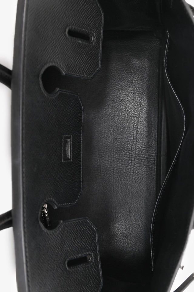 Hermes 2017 Black Epsom Birkin 30