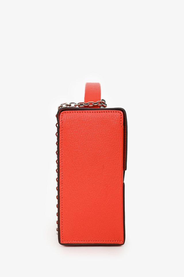 Hermes 2018 Red Mysore Leather Cinhetic Box Top Handle
