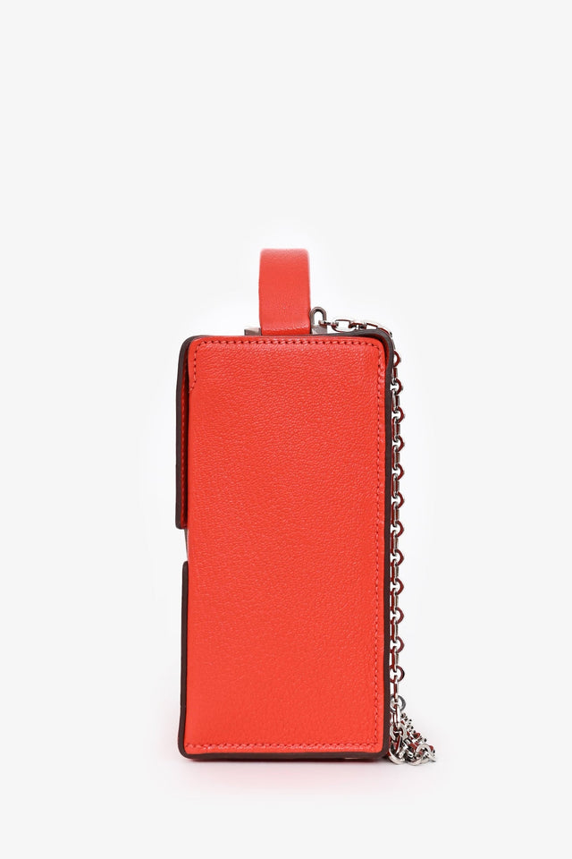 Hermes 2018 Red Mysore Leather Cinhetic Box Top Handle