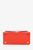 Hermes 2018 Red Mysore Leather Cinhetic Box Top Handle