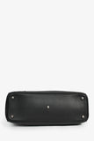 Christian Dior 2015 Black Leather 'Paradise' Diorissimo Medium Top Handle Bag