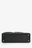 Hermes Black Epsom Leather Verrou 23 Shoulder Bag