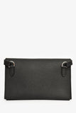 Hermes 2023 Black Epsom Leather 'Hermesnap' Wallet