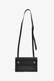 Hermes 2023 Black Epsom Leather 'Hermesnap' Wallet