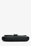 Christian Dior Black Grained Leather Saddle Pouch Mens