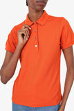 Hermes Orange Polo Top Size XS