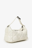 Christian Dior 2022 White Calfskin Macrocannage Medium Diortravel Nomad Pouch