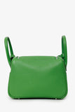 Hermes 2024 A9 Vert Yucca Clemence Mini Lindy 20