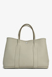 Hermes 2020 Pearl Grey Leather Garden Party 36